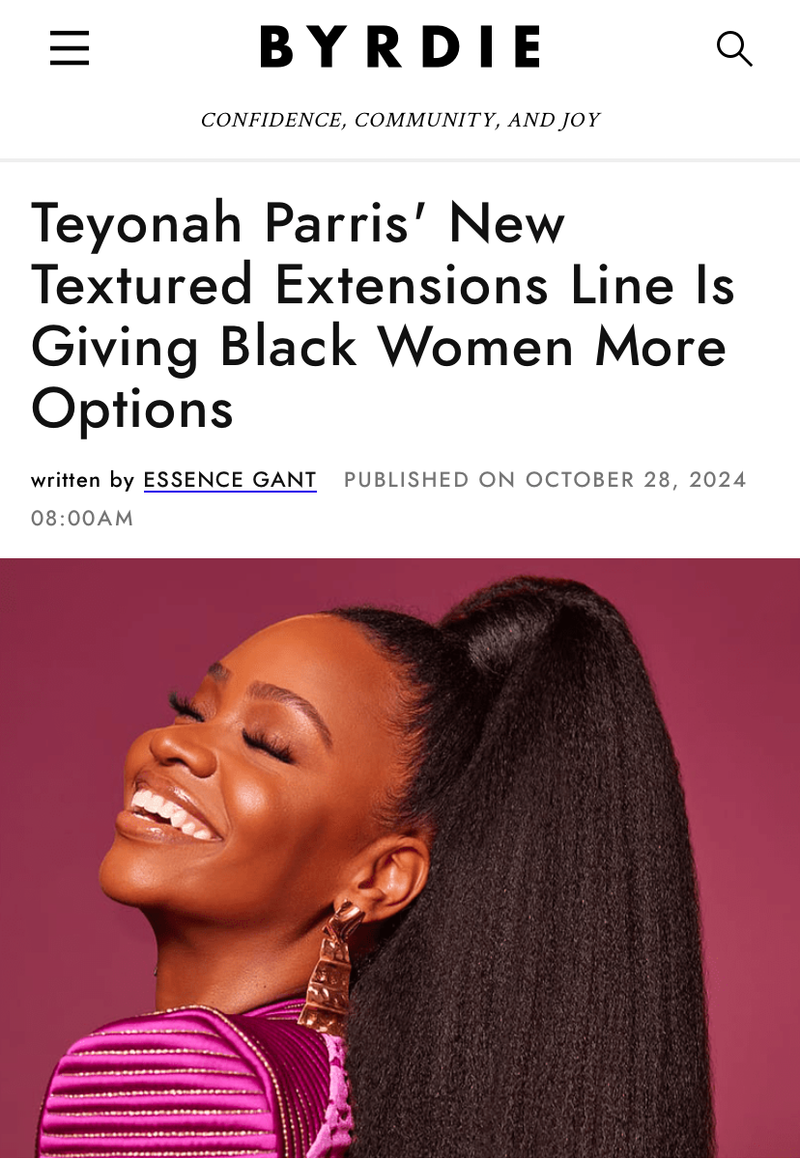 <a href="https://www.byrdie.com/teyonah-parris-8731857"><span style="text-decoration:underline"><strong>BYRDIE </strong></span></a>